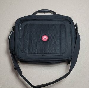 Charlotte Checkers OGIO Briefcase Shoulder Messenger Laptop Computer Black Bag